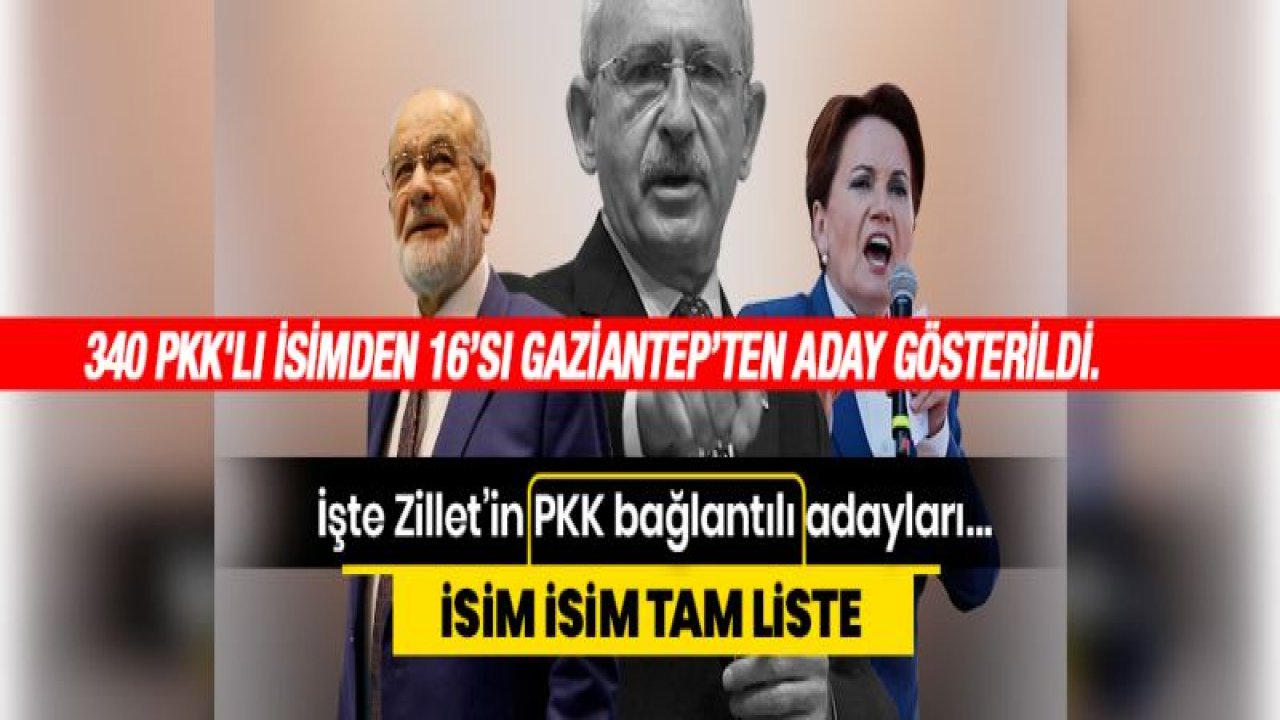 CHP'nin PKK ile bağlantılı adayları belli oldu! Bakan'dan flaş açıklama