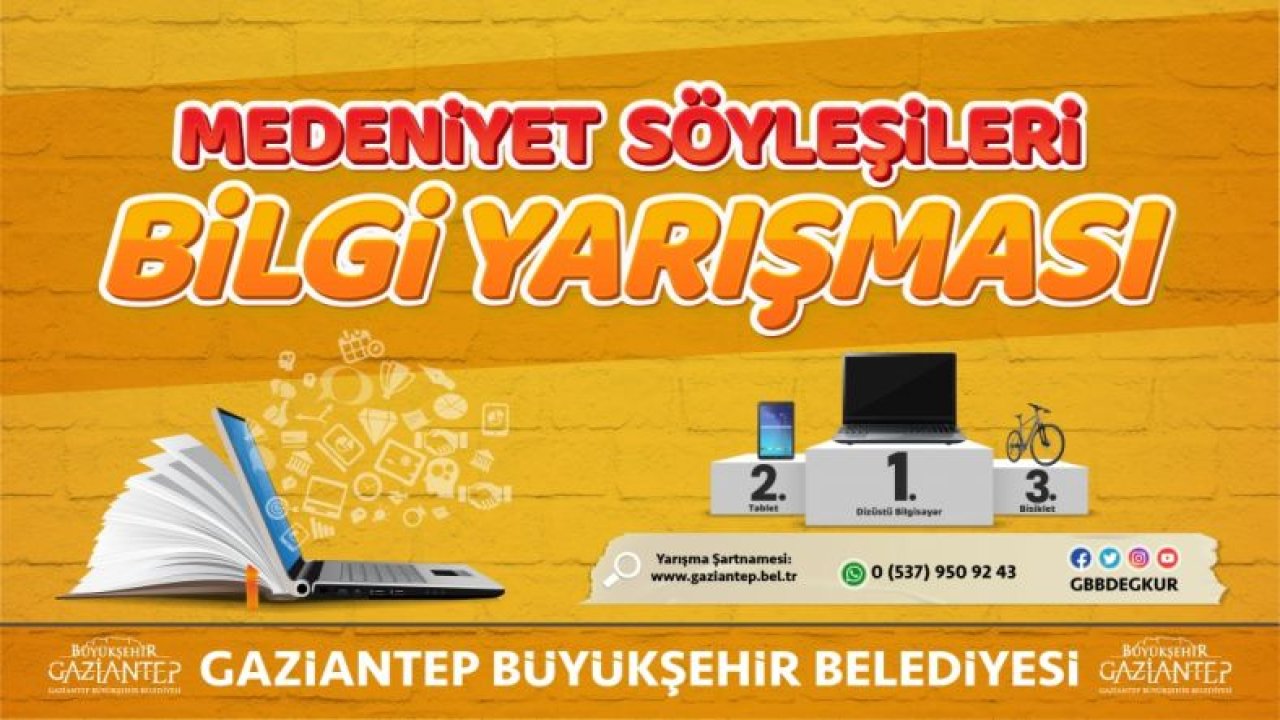 Büyükşehir’den Medeniyet Söyleşileri bilgi yarışması