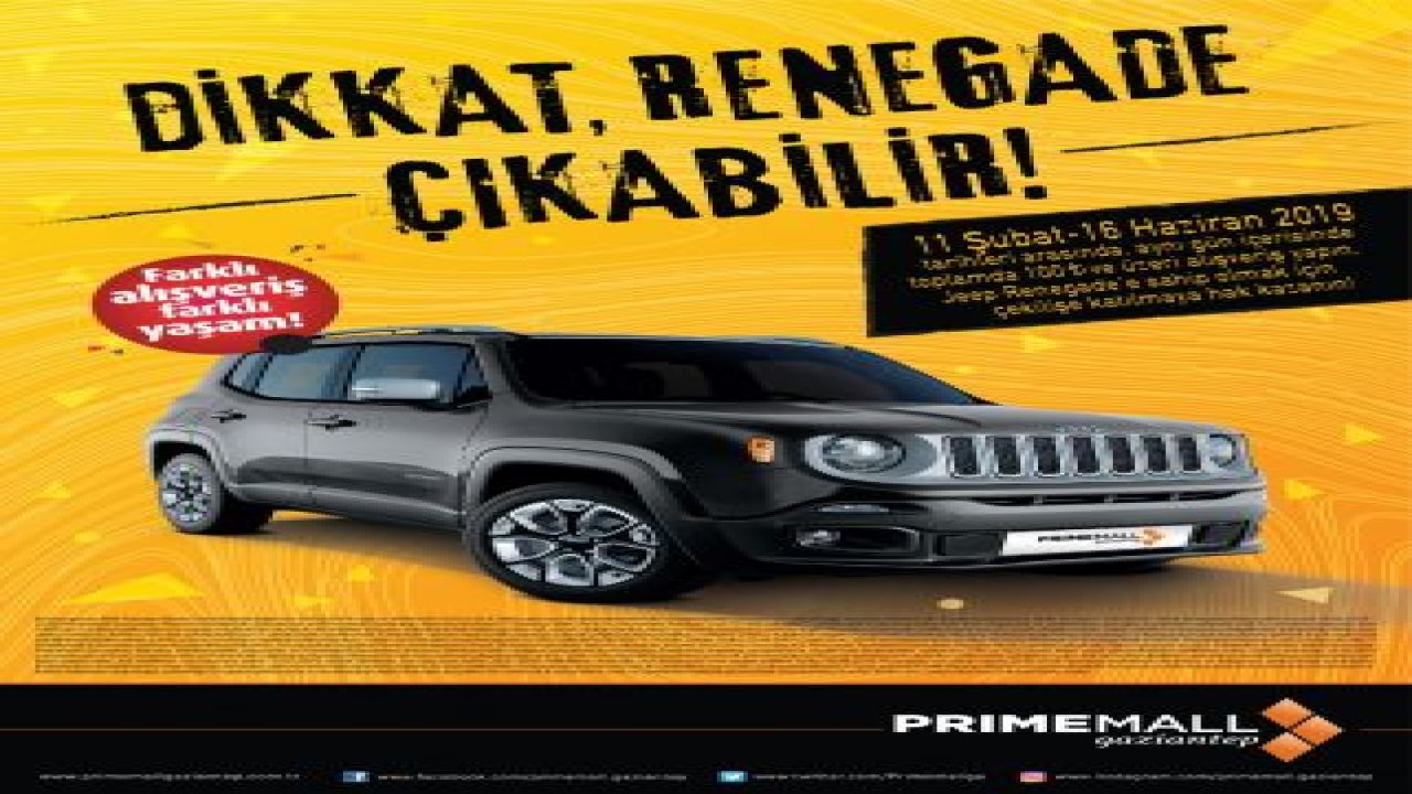 DİKKAT JEEP RENEGADE ÇIKABİLİR!