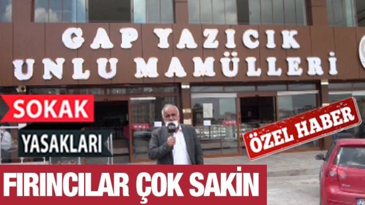 Fırıncılar çok sakin