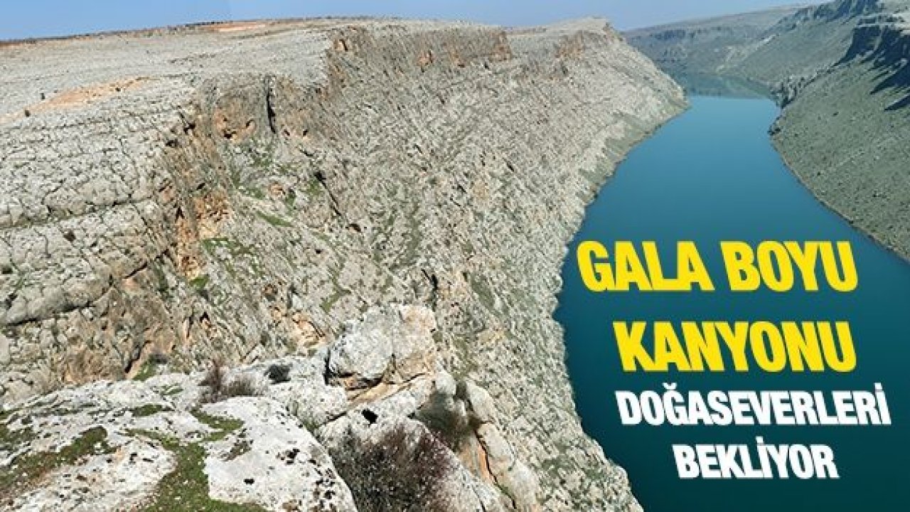 Gala Boyu Kanyonu doğaseverleri bekliyor