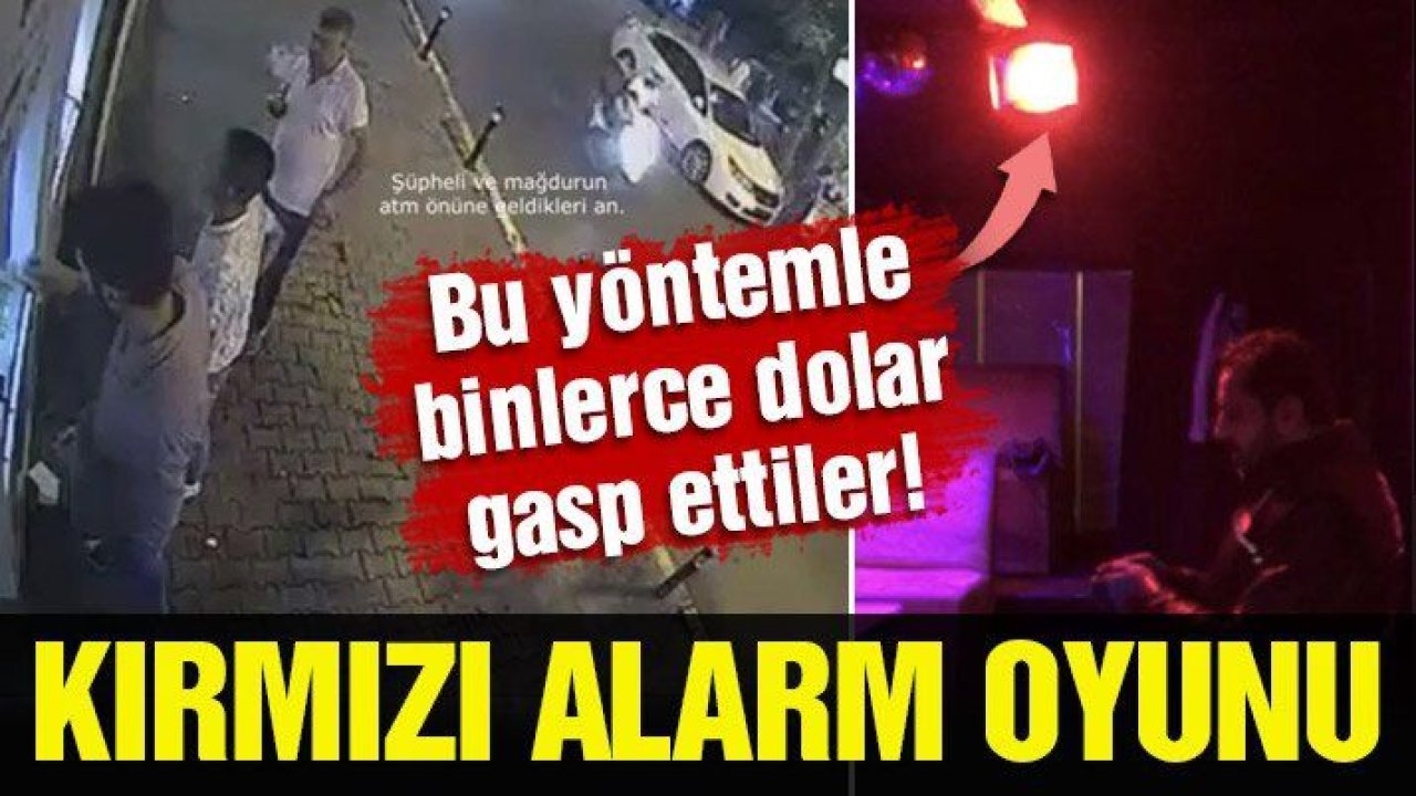 Fahiş hesap çetesinin ‘kırmızı alarm’ oyunu!