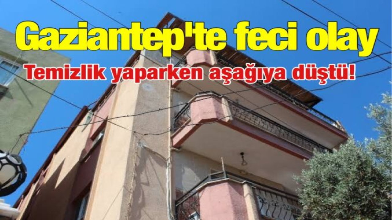 Gaziantep'te feci olay