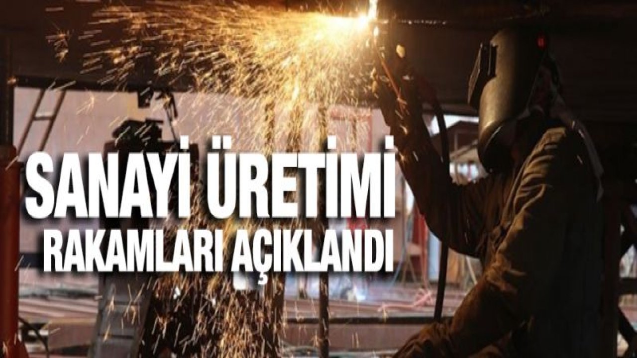 Sanayi üretimi rakamları açıklandı