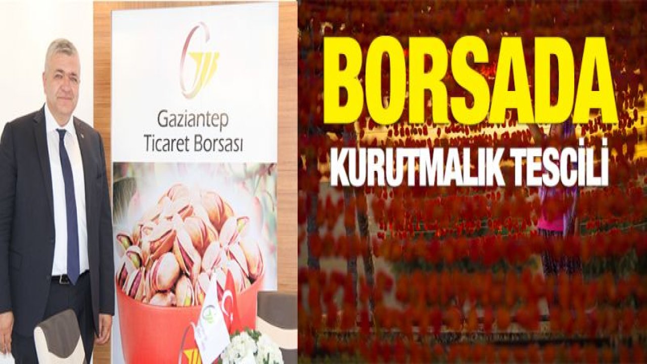 GAZİANTEP KURUTMALIĞI DÜNYA MUTFAKLARINDA