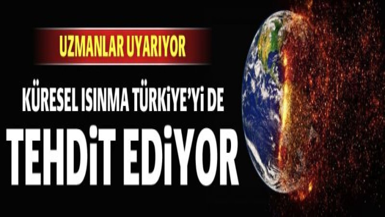 Uzmanlar uyarıyor: Küresel ısınma Türkiye'yi de tehdit ediyor