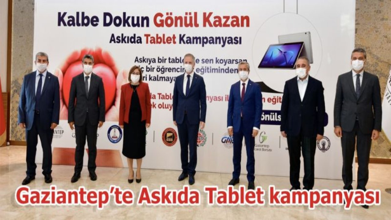 Gaziantep’te Askıda Tablet kampanyası