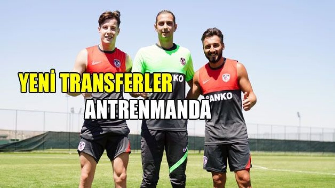 Yeni transferler ANTRENMANDA