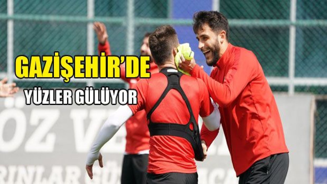 Gazişehir'de yüzler gülüyor