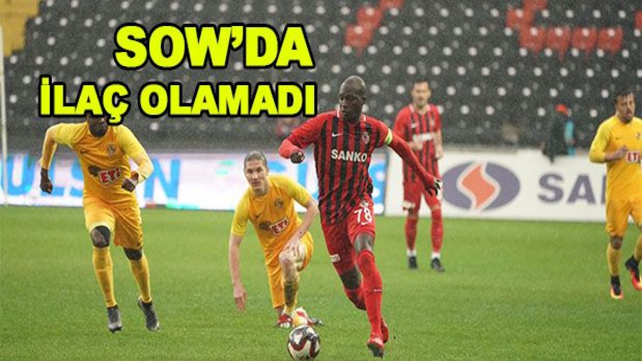 Mousa Sow'da ilaç olmadı