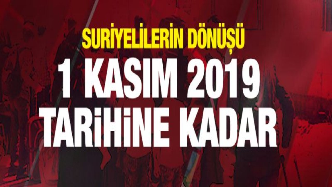 Suriyelilerden 11 bini Türkiye'ye döndü