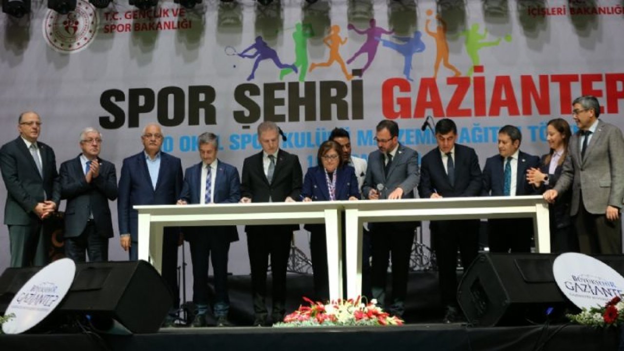 Kasapoğlu: 'Artık Gaziantep bir spor şehri de olacak'