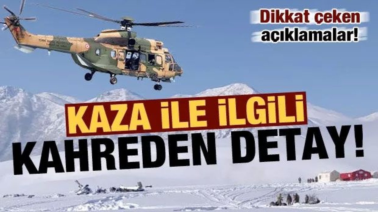 Son dakika: 11 askerimizin şehit olduğu kazayla ilgili kahreden detay!