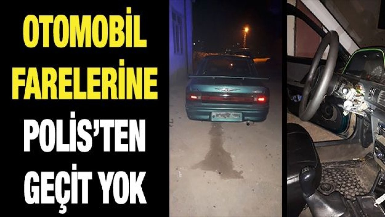 OTO FARELERİNE GEÇİT YOK