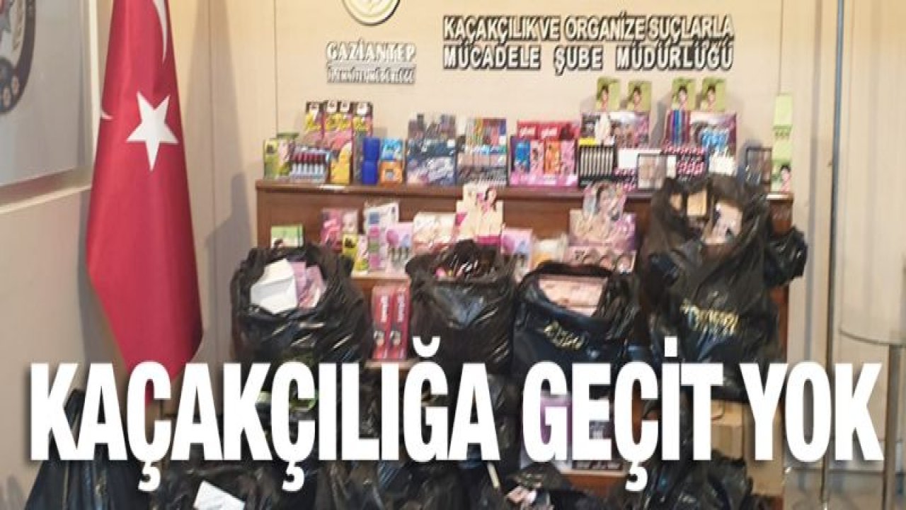 KAÇAK SAAT VE KOZMETİK ÜRÜNÜ ELE GEÇİRİLDİ