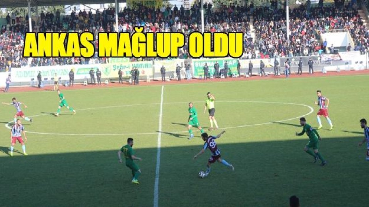 Gaziantep Ankas 4-1 yenildi