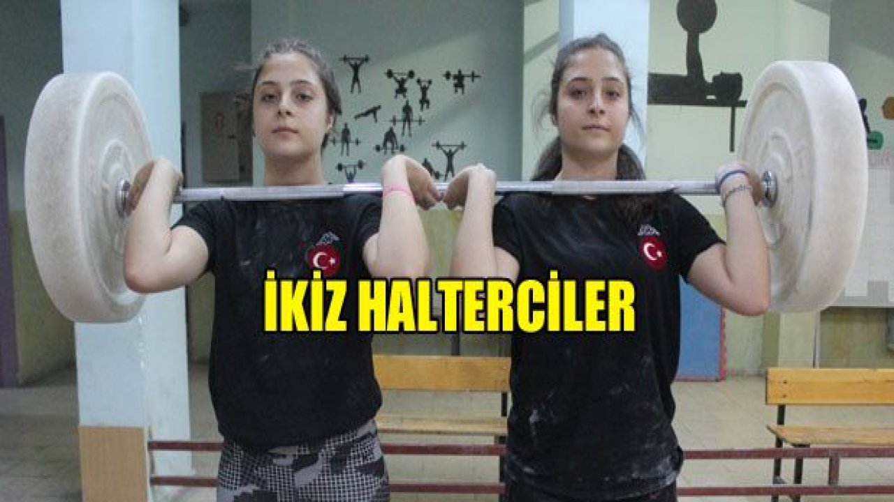 İkiz halterciler dünyaya meydan okuyor