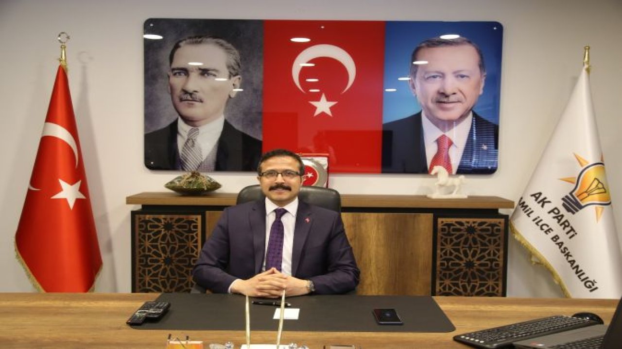 Ak Parti Şehitkamil İlçe Başkanı Mehmet YILMAZ'dan Mehmet Akif ERSOY mesajı