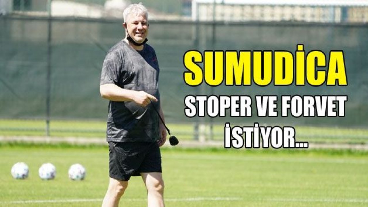 Sumudica forvet ve stoper istiyor