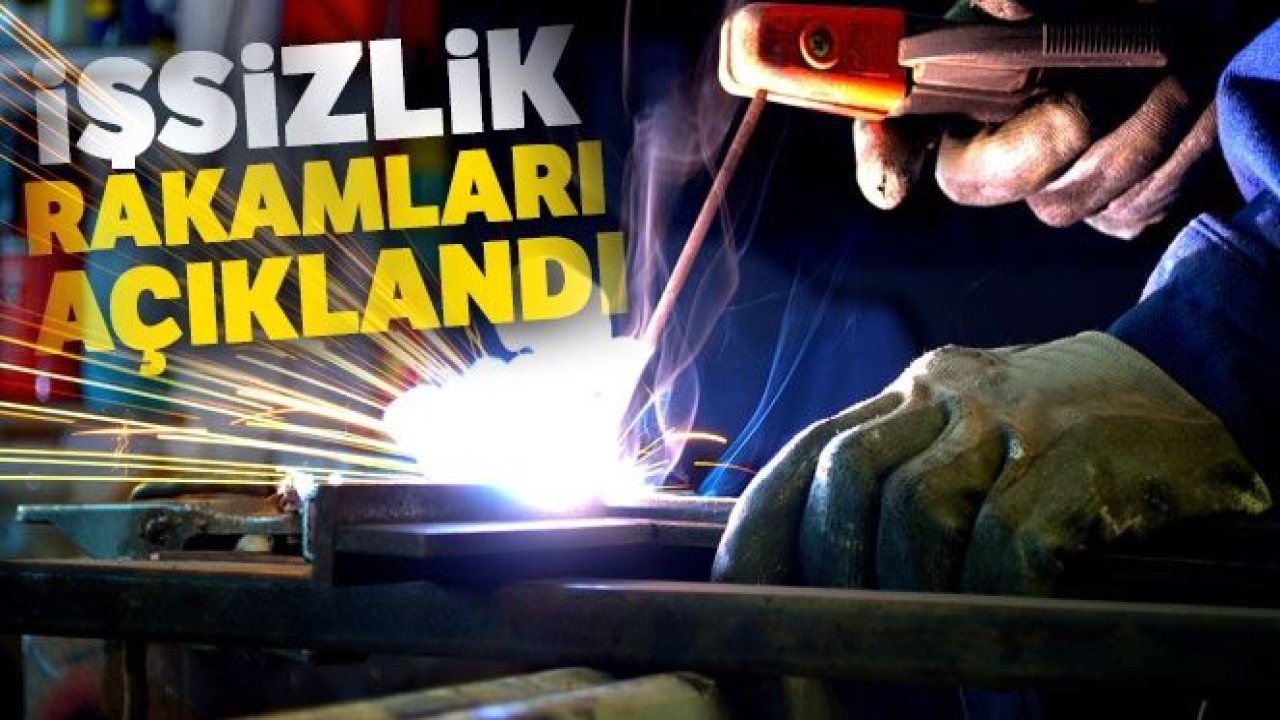 İşsizlik rakamları açıklandı