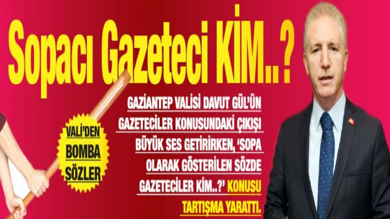 Sopacı Gazeteci KİM..?