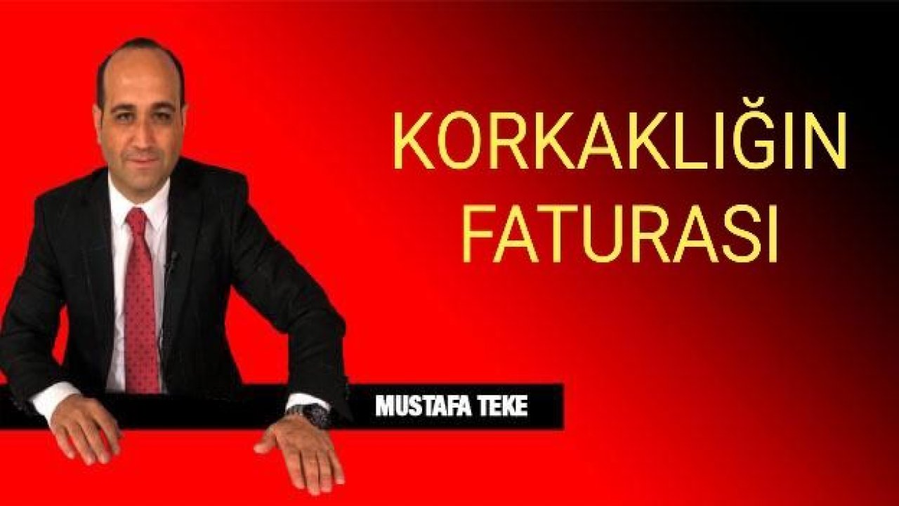 KORKAKLIĞIN FATURASI