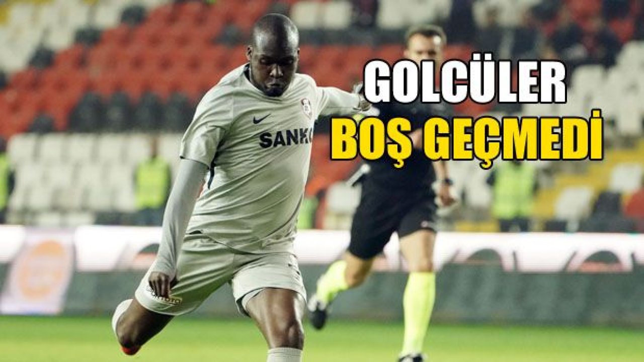 Golcüler boş geçmedi