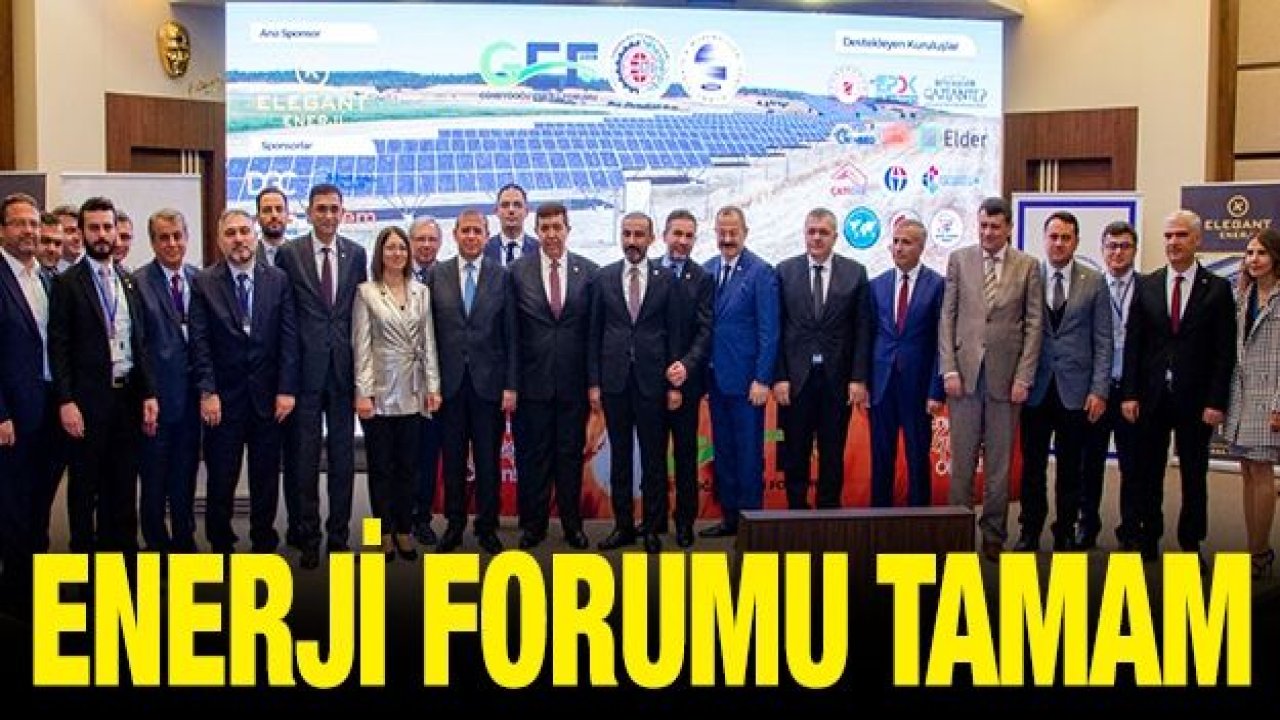 GÜNEŞ ENERJİSİ HER YÖNÜYLE GÜNEYDOĞU ENERJİ FORUMUNDA KONUŞULDU