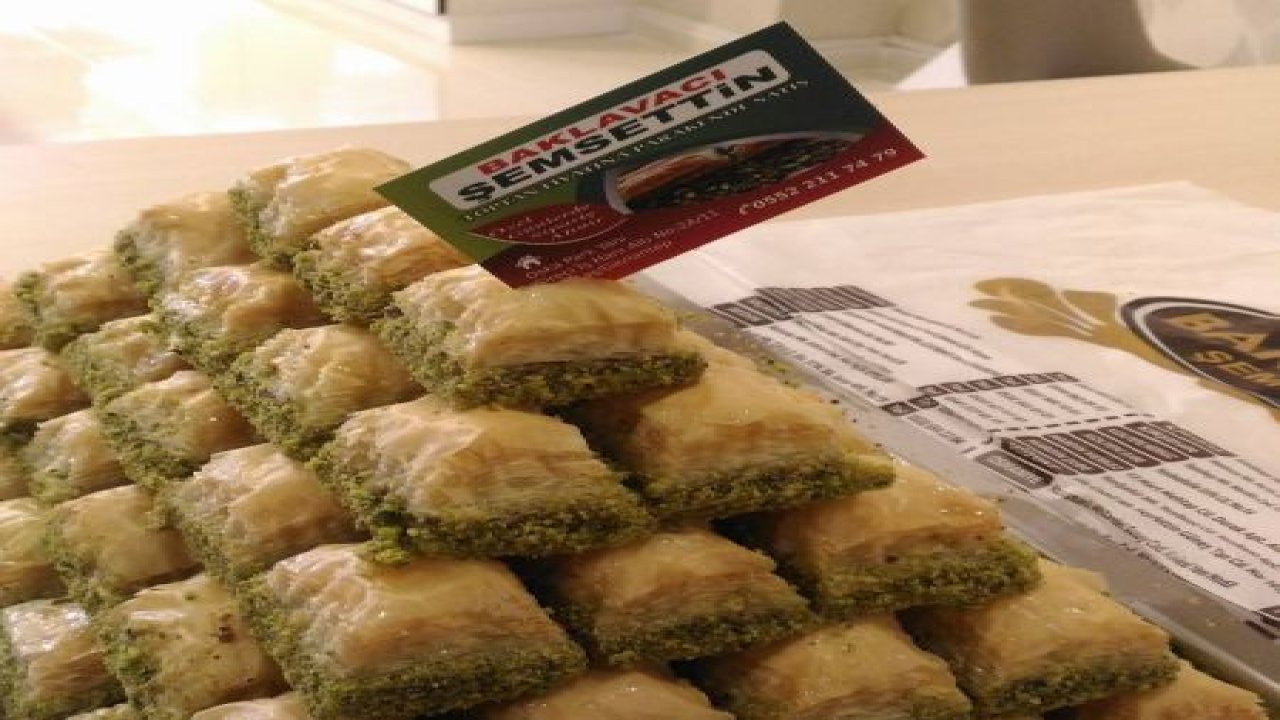 Marka baklavacılar 100 TL'ye koşarken, Hacı Şemsettin lokma fiyatına baklava satıyor!