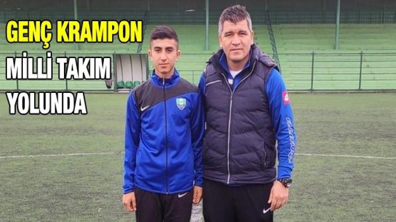 Genç krampon, milli takım kapısını araladı