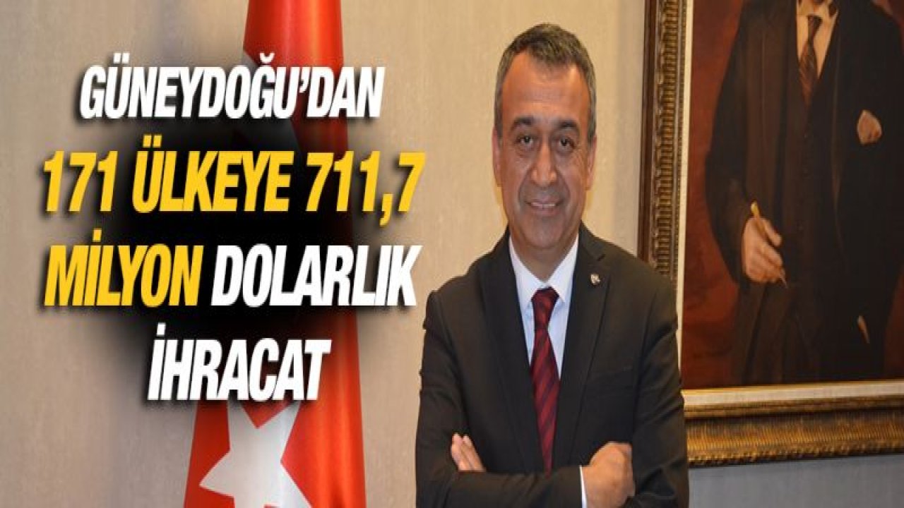 Gaziantep Şubat İhracatında rekor: %9,1 artışla 593,3 milyon dolar