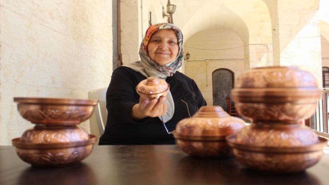 Felçten kurtuldu bakır ustası oldu