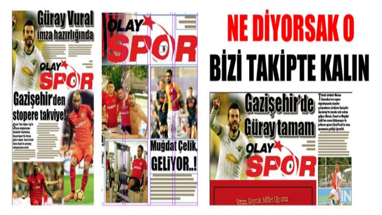 NE DİYORSAK O! BİZİ TAKİPTE KALIN...