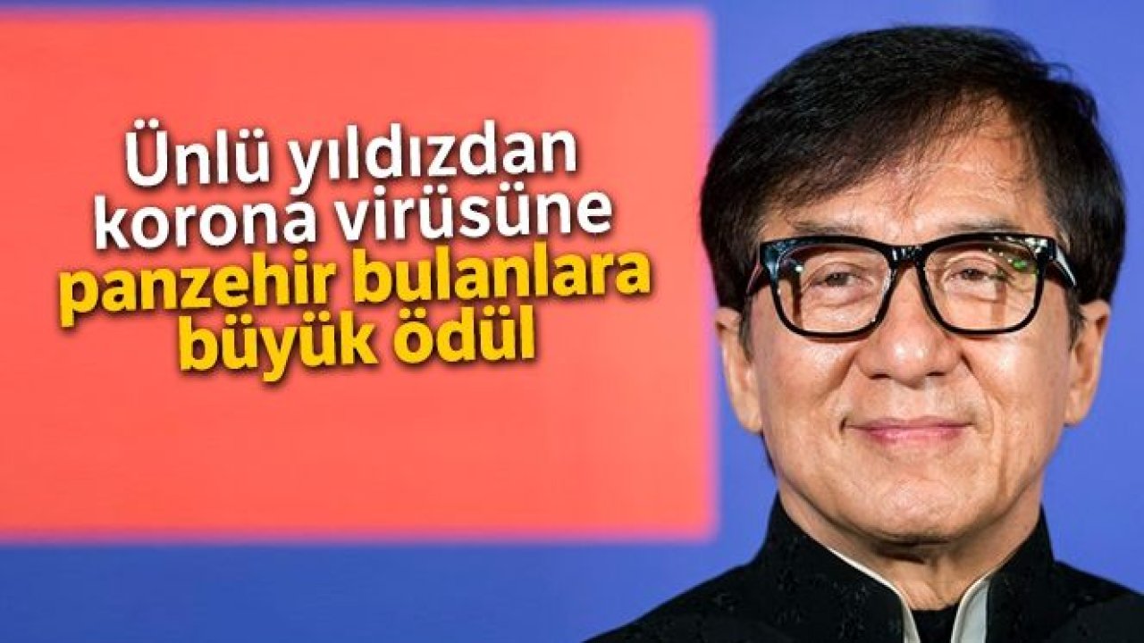 Jackie Chan'den korona virüsüne panzehir bulanlara büyük ödül