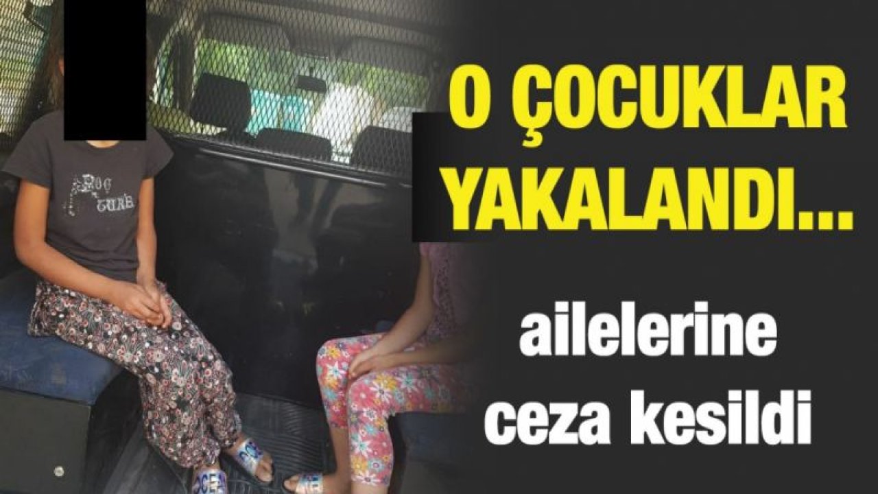 Dilencilik ve satıcılık yapan çocuklara operasyon