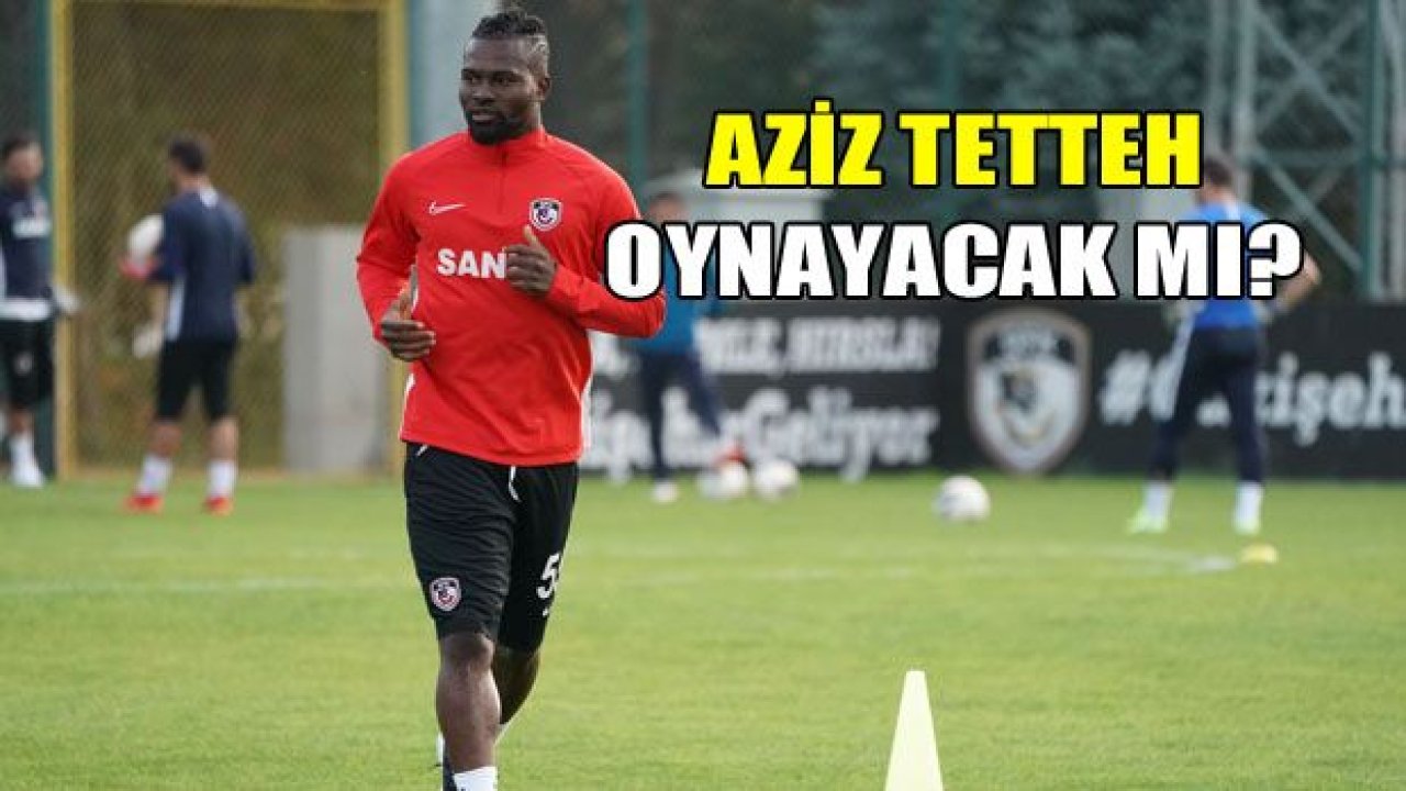 Aziz Tetteh çalışmalara başladı