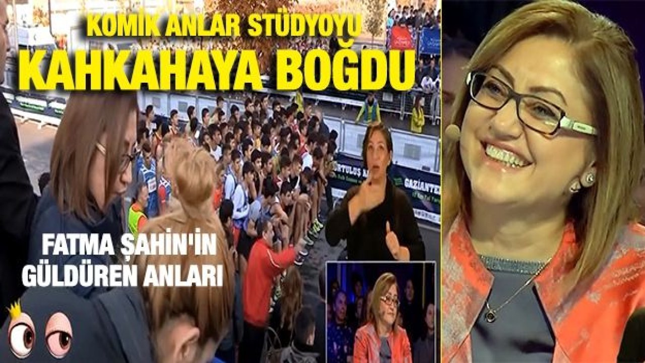 Fatma Şahin'in güldüren anları