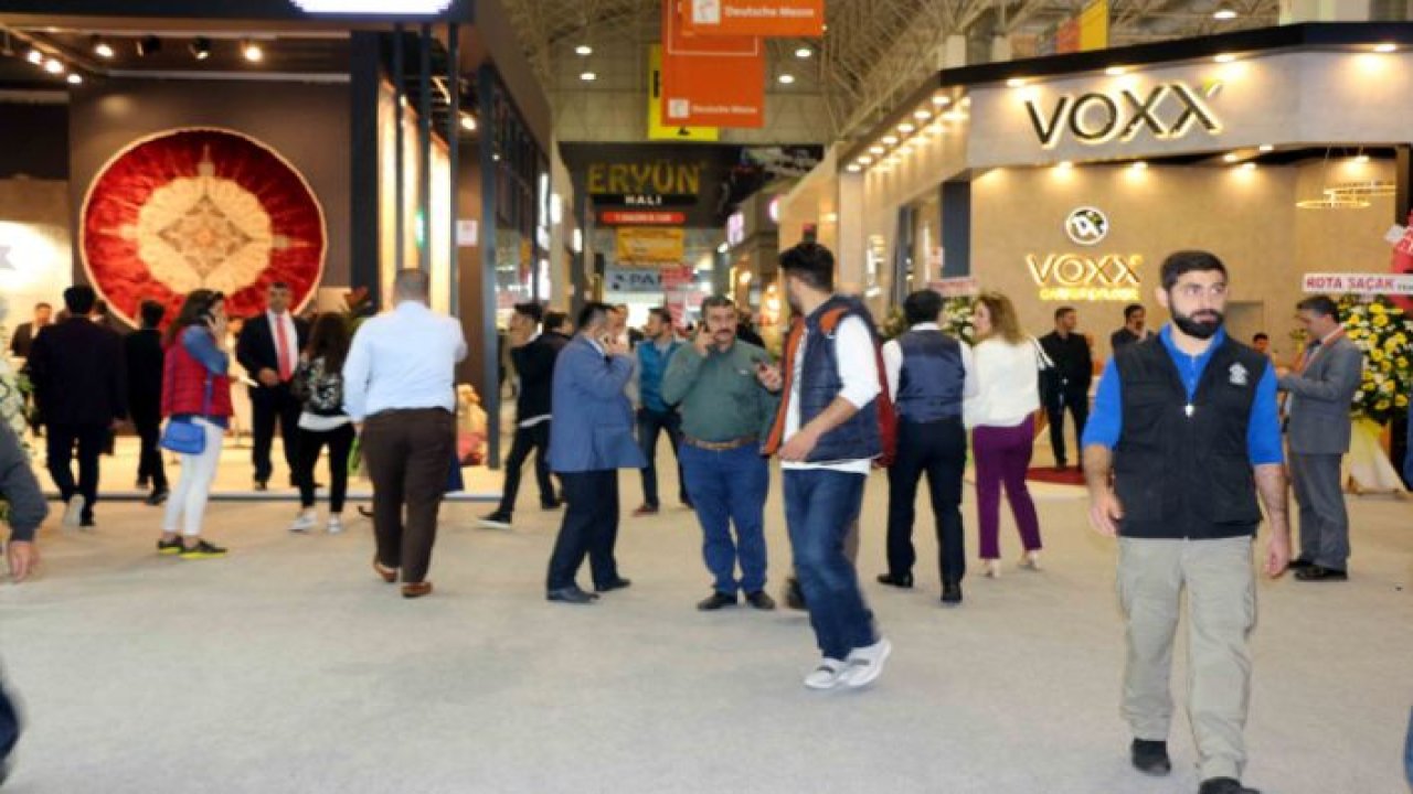 Gaziantep'te, Domotex halı fuarı açıldı