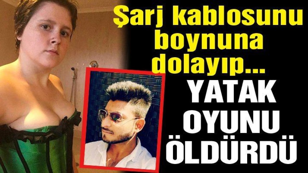 Kan donduran ölüm: Partnerini seks oyuncağıyla boğdu