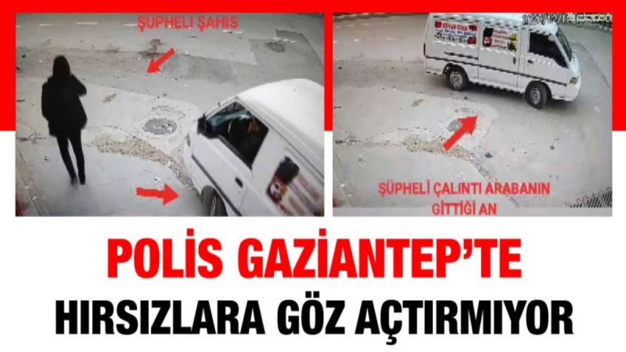 Polis hırsızlara göz açtırmıyor