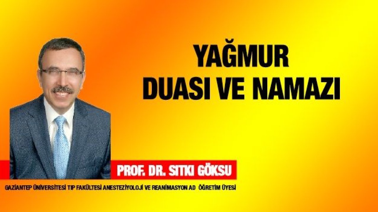 Yağmur Duası ve Namazı