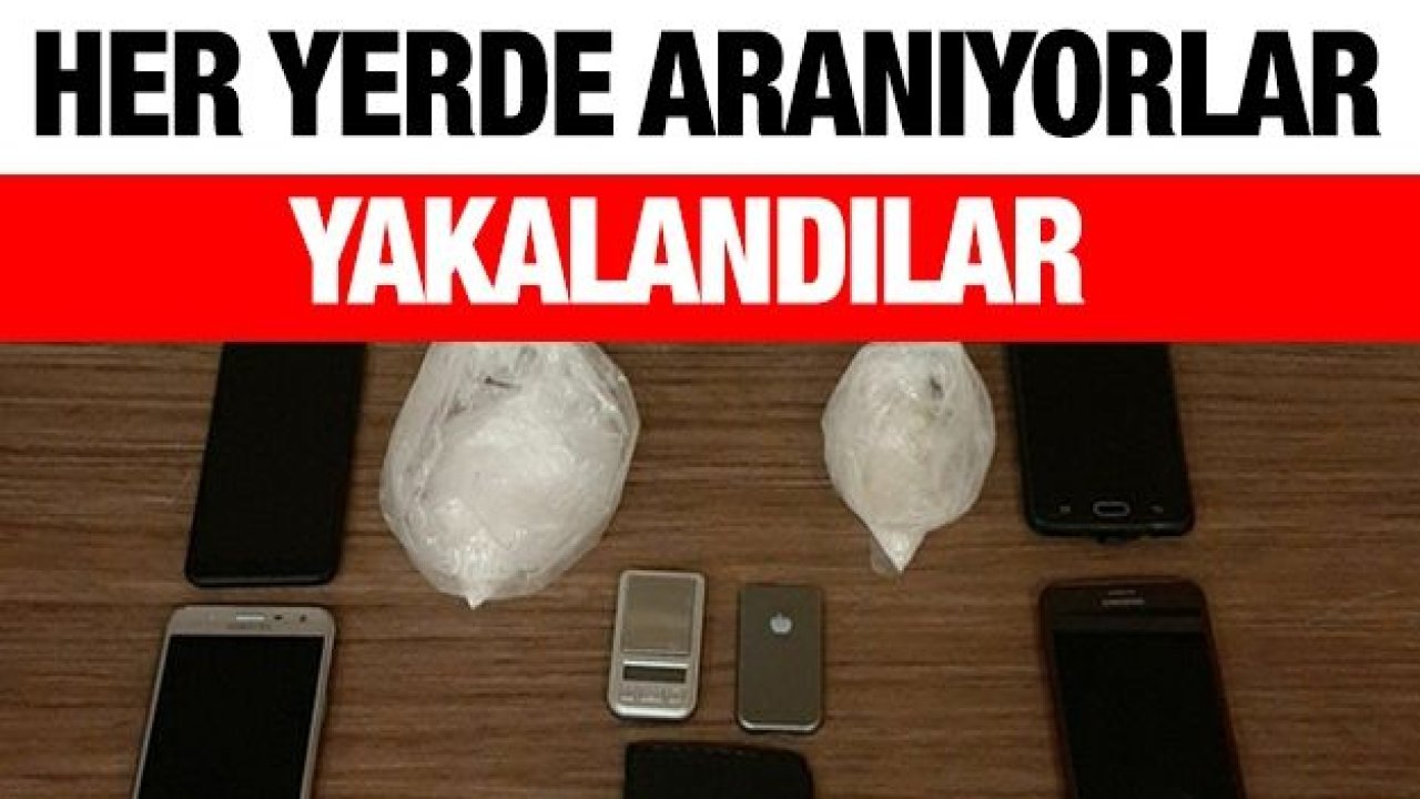 Gaziantep'te aranan 51 şüpheli şahıs yakalandı