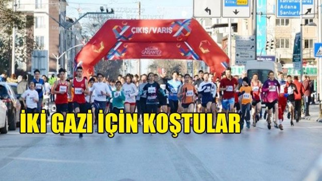 İKİ GAZİ’NİN BULUŞMASI ONURUNA KOŞTULAR