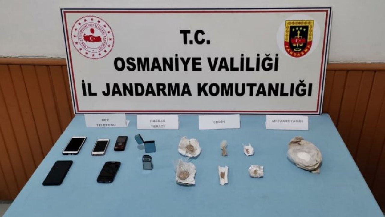 Osmaniye'de uyuşturucu operasyonu: 3 tutuklama