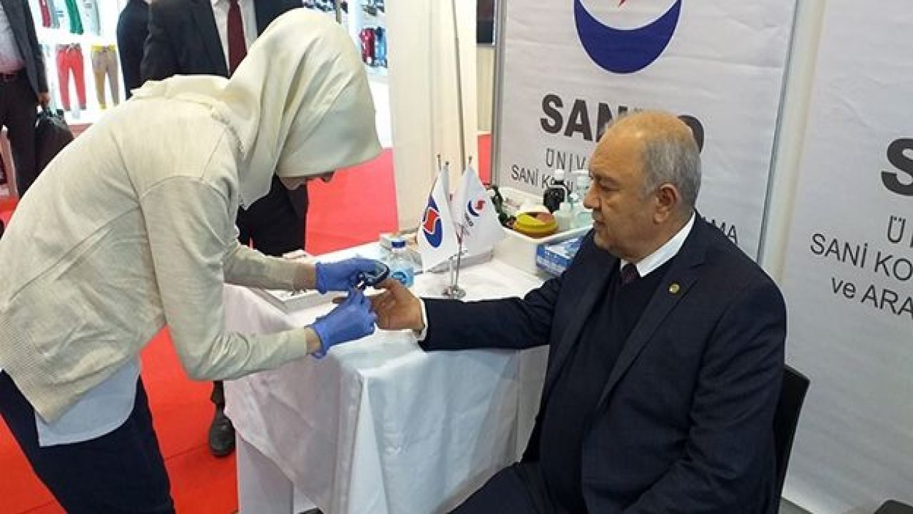 SANKO ÜNİVERSİTESİ HASTANESİ, PENTEX 2020'DE STANT AÇTI