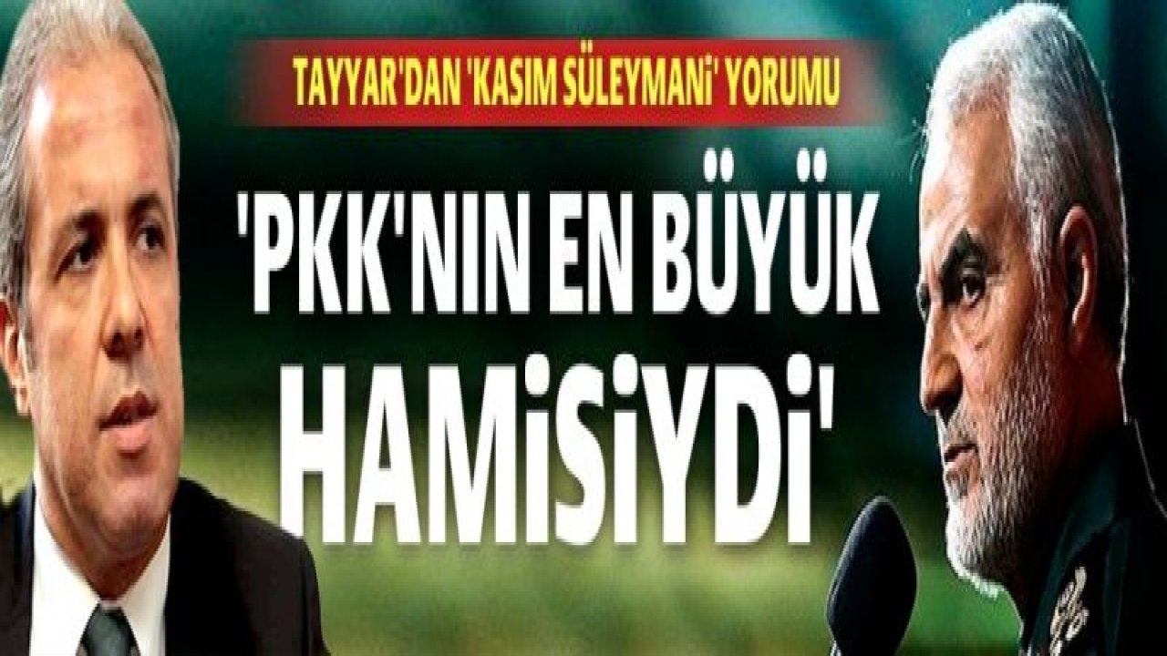 Kasım Süleymani'nin öldürülmesine Şamil Tayyar yorumu: 'Su testisi su yolunda kırıldı'