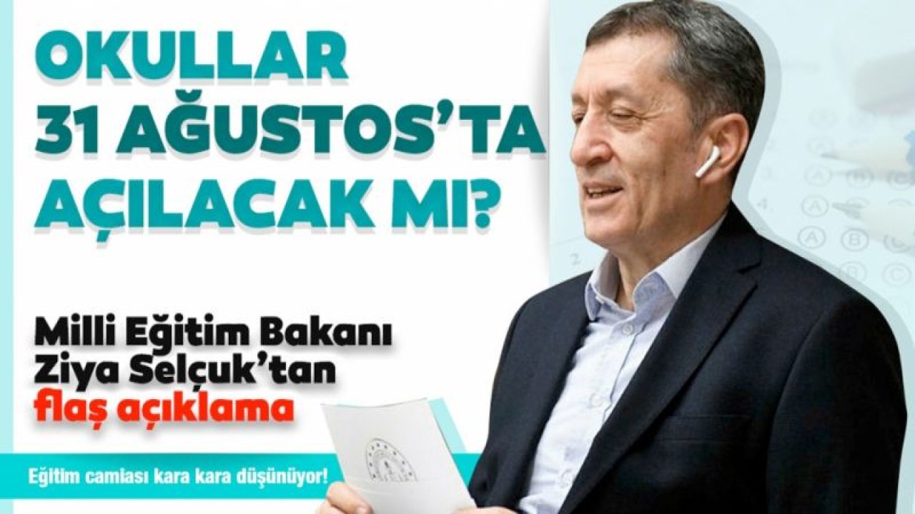 Milli Eğitim Bakanı’ndan okullara uyarı!