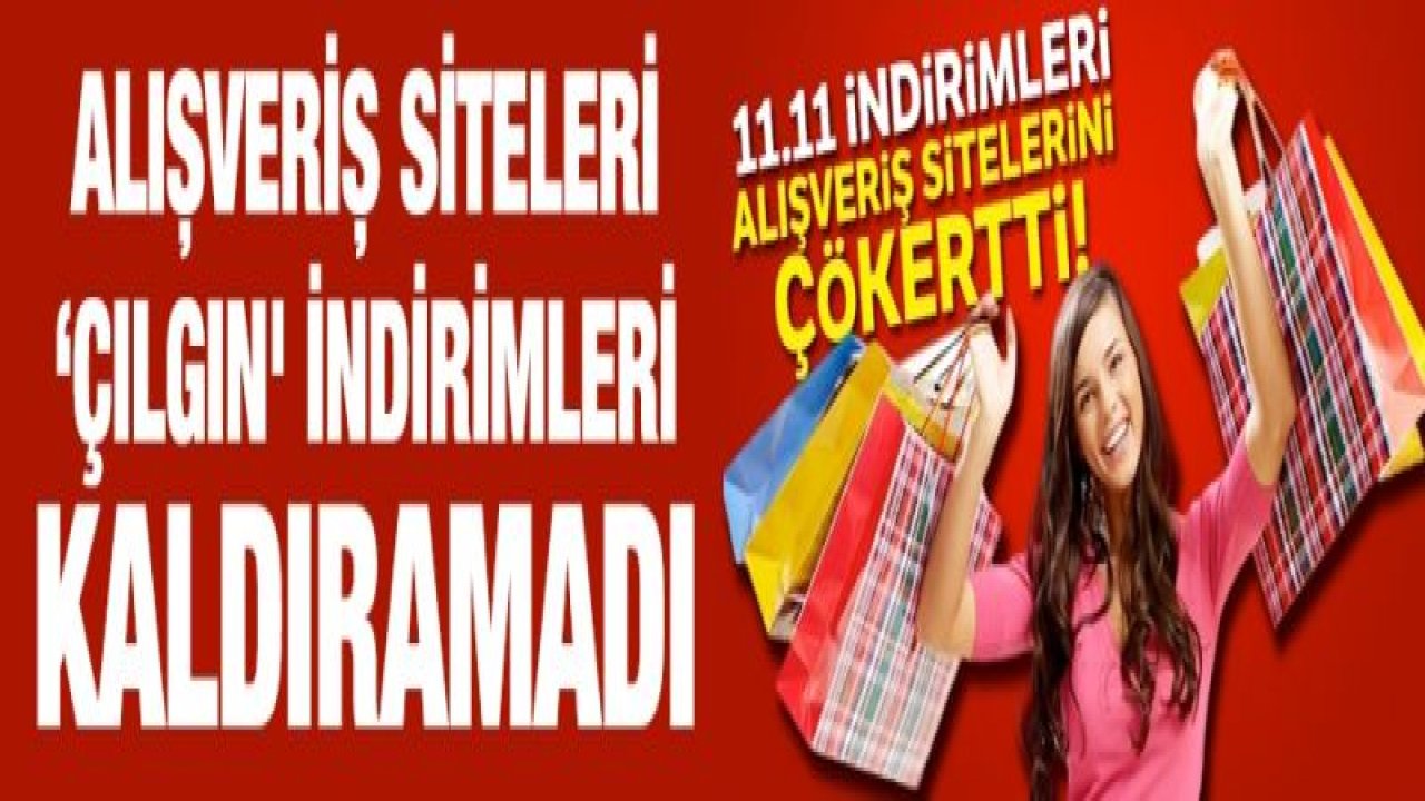 Alışveriş siteleri ‘çılgın' indirimleri kaldıramadı