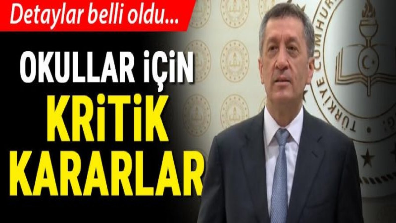 Bakan Selçuk yüz yüze eğitimle ilgili detayları anlattı... Okullarda ikinci aşama başlıyor