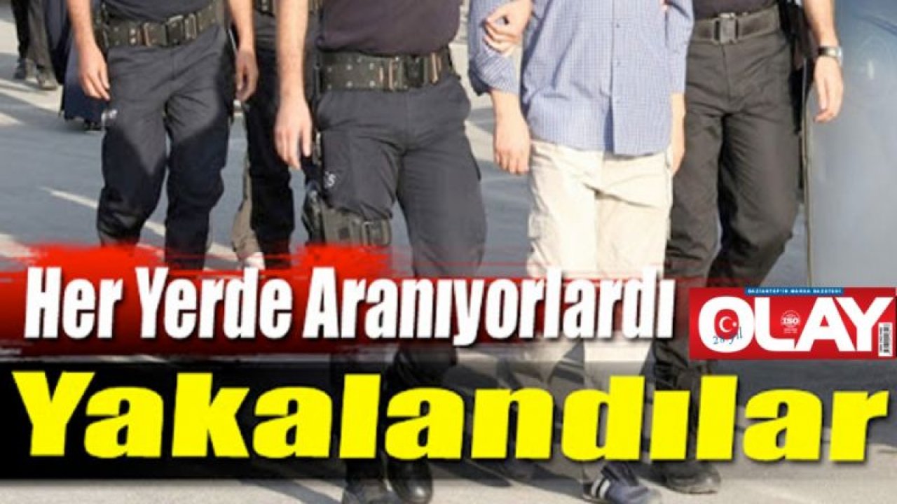 59 aranan şahıs yakalandı